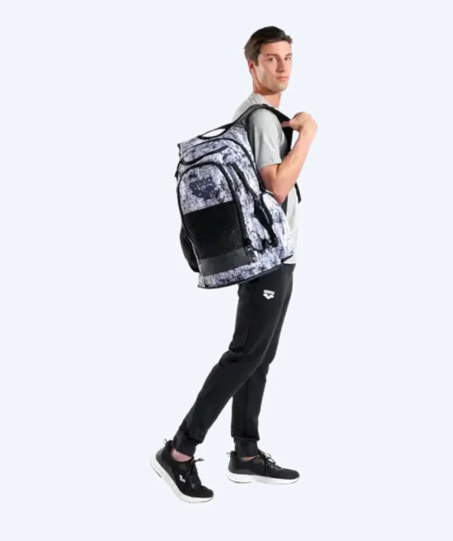 Arena Schwimmrucksack - All Set 45L - Weiß/Schwarz - Image 2