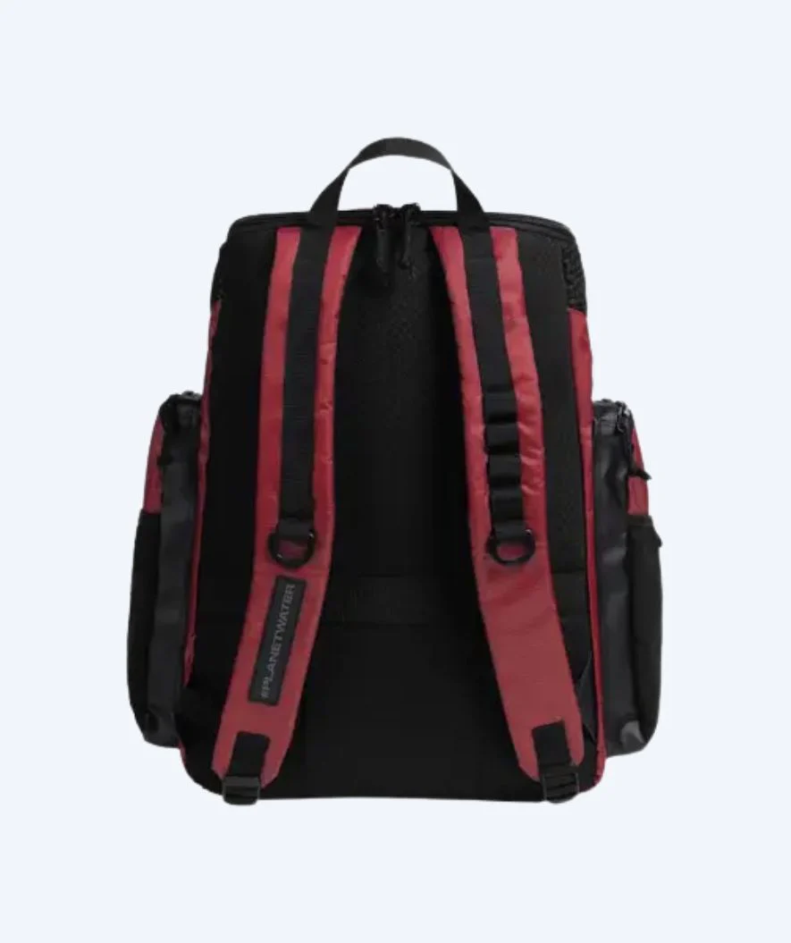 Arena Schwimmrucksack - One Go 45L - Dunkelrot/Schwarz - Image 4