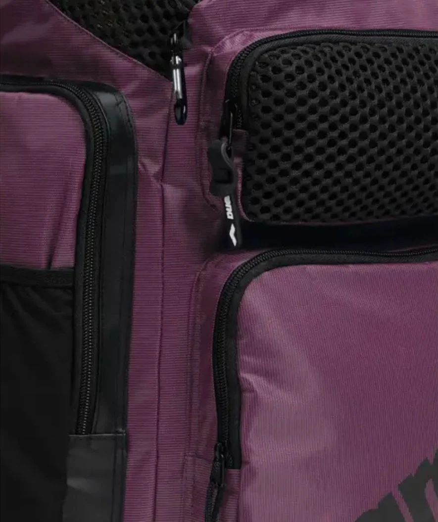 Arena Schwimmrucksack - One Go 45L - Lila/Schwarz - Image 7