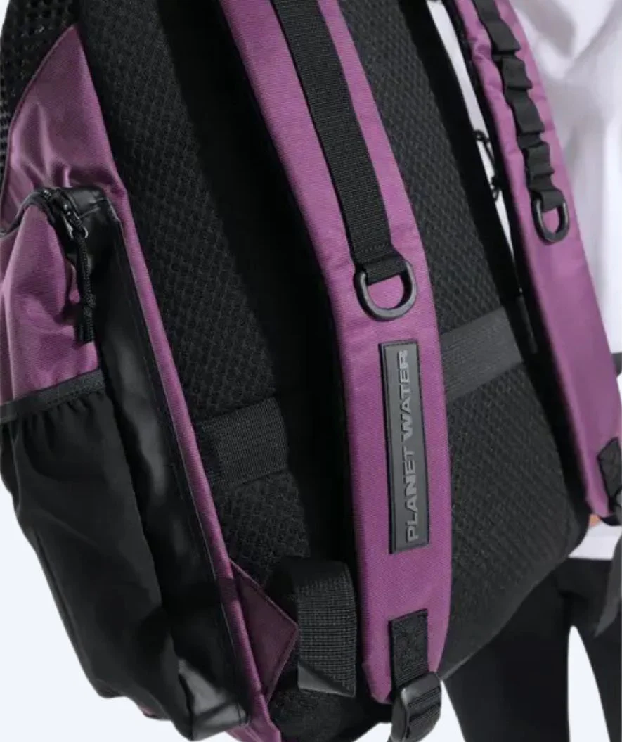 Arena Schwimmrucksack - One Go 45L - Lila/Schwarz - Image 9