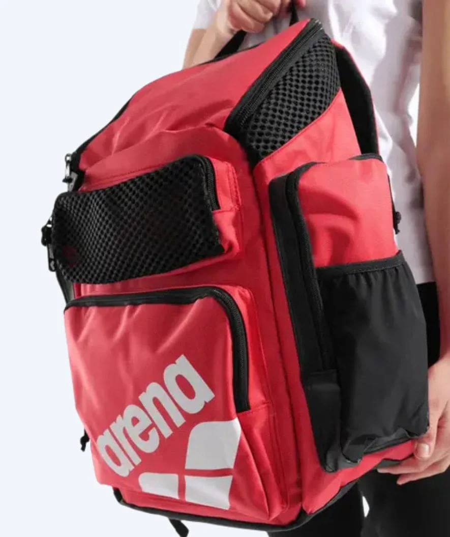 Arena Schwimmrucksack - One Go 45L - Rot/Schwarz - Image 11
