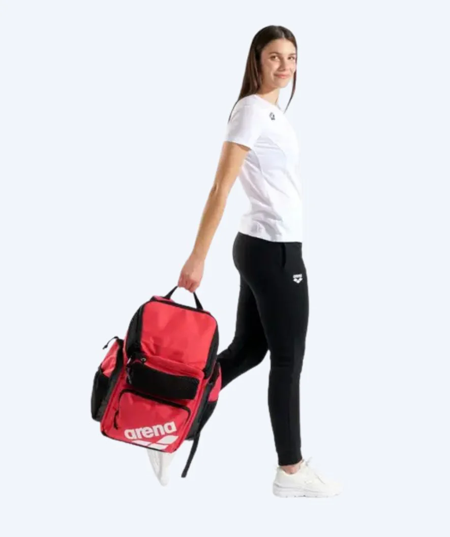 Arena Schwimmrucksack - One Go 45L - Rot/Schwarz - Image 3