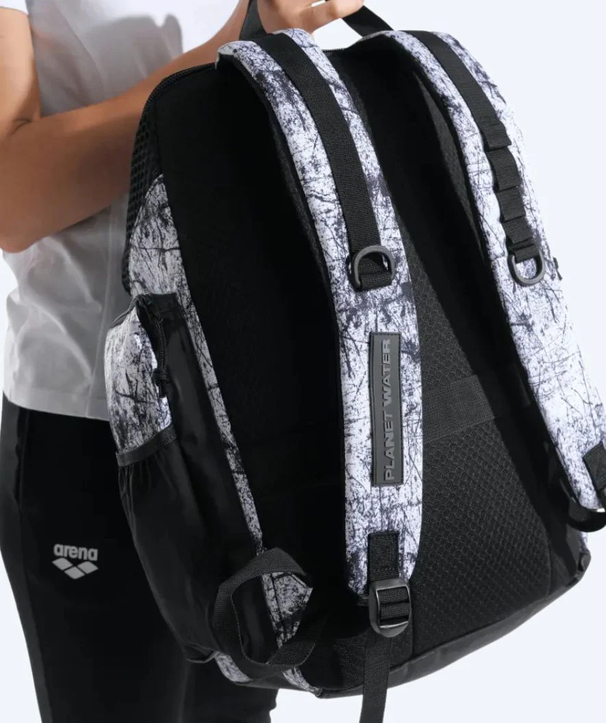 Arena Schwimmrucksack - One Go 45L - Weiß/Schwarz - Image 10