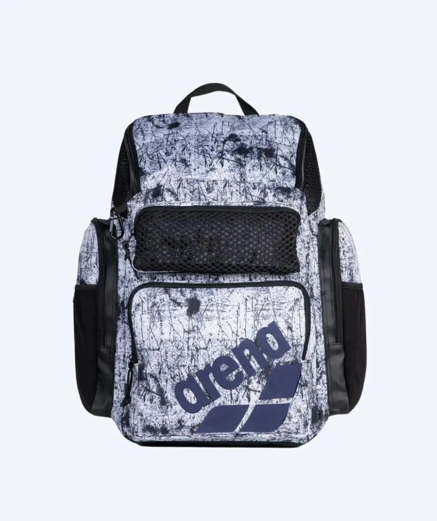 Arena Schwimmrucksack - One Go 45L - Weiß/Schwarz - Image 4