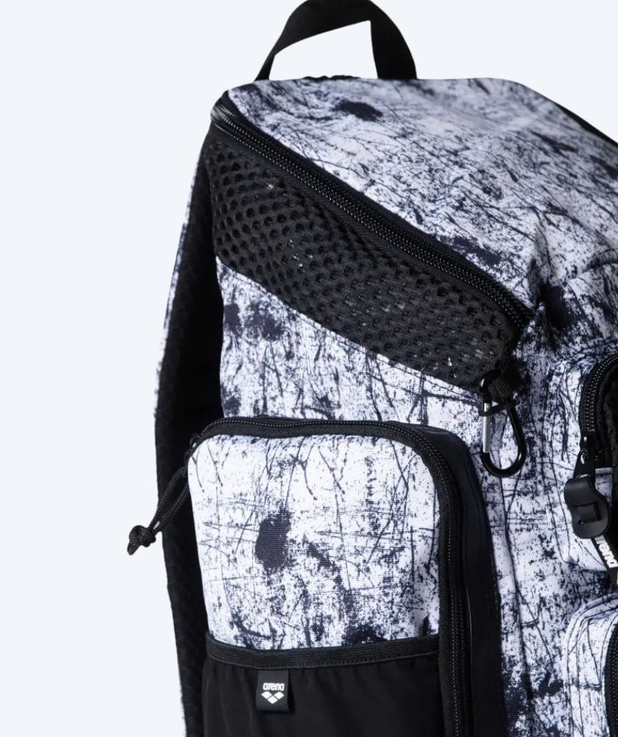 Arena Schwimmrucksack - One Go 45L - Weiß/Schwarz - Image 8