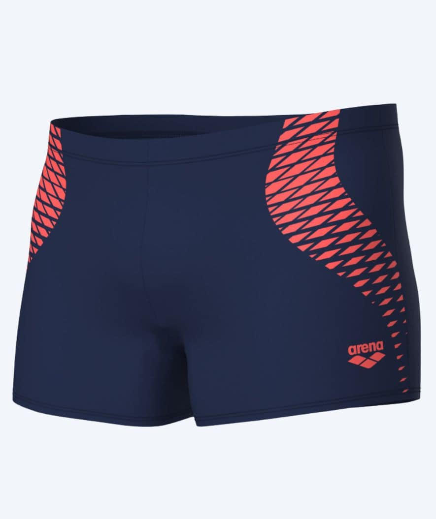 Arena Trunks für Herren - Openings - Donkerblau/Rot - Image 5