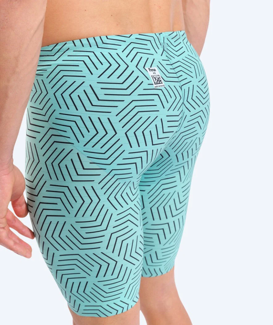 Arena Wettkampf Badehose für Herren - Carbon Air 2 - Blau/Gelb - Image 4