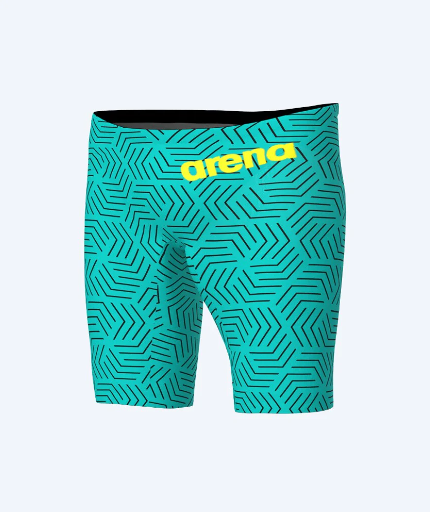 Arena Wettkampf Badehose für Herren - Carbon Air 2 - Blau/Gelb - Image 5