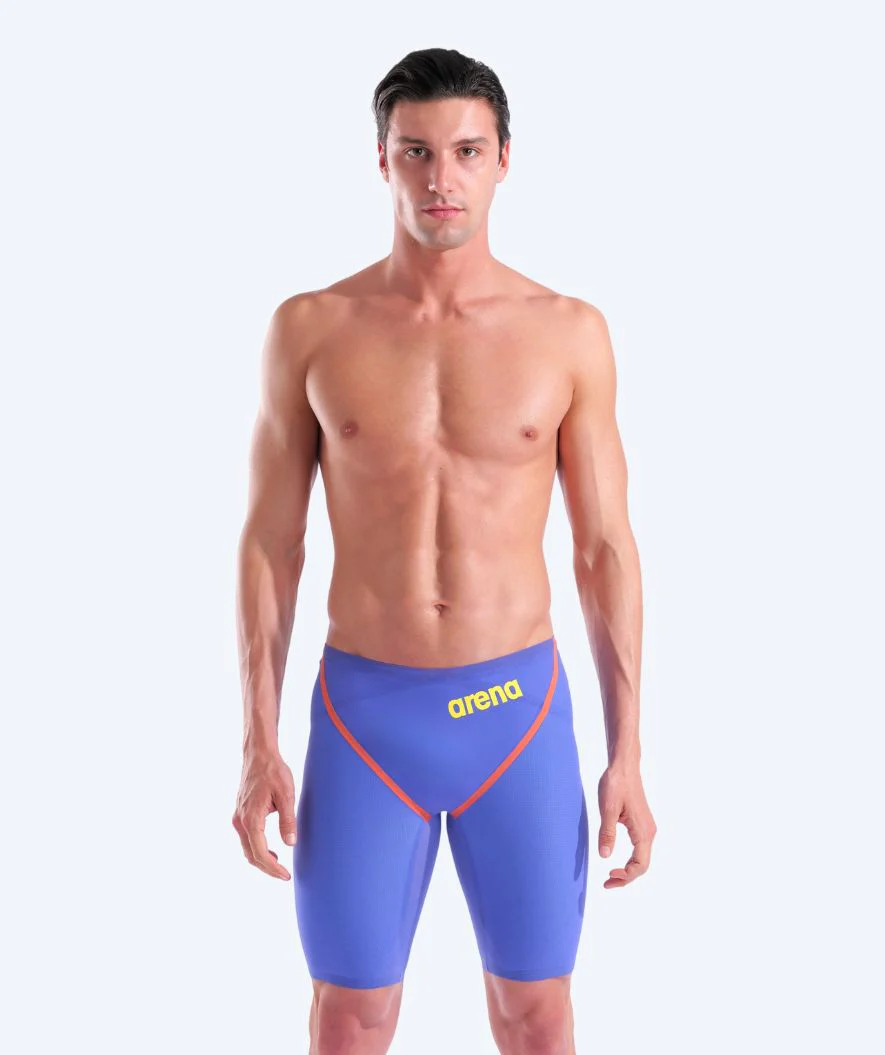 Arena Wettkampf Badehose für Herren - Carbon Glide - Future Dusk/Koralle (Limited 2026)