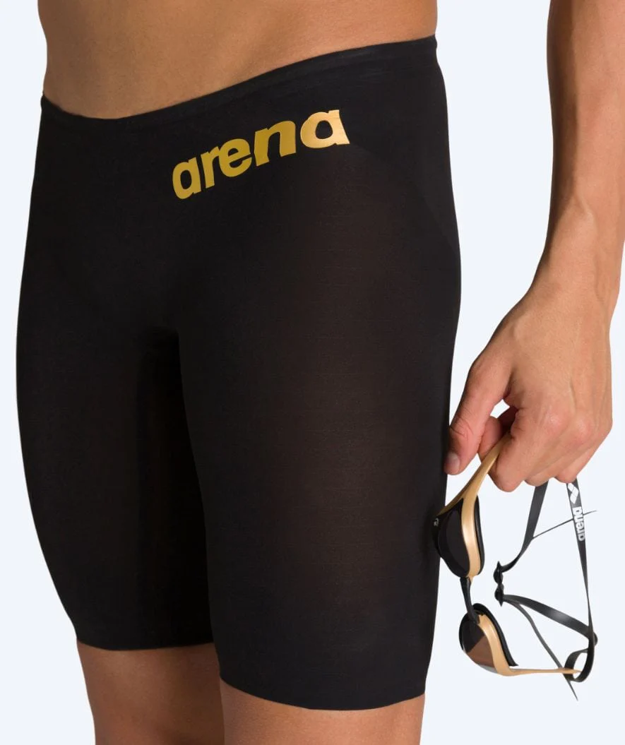 Arena Wettkampf Badehose für Herren - Carbon Air 2 - Schwarz/Gold - Image 3