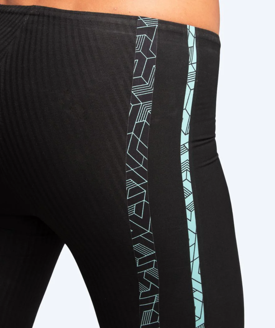 Arena Wettkampf Badehose für Herren - Primo - Schwarz/Hellblau - Image 4