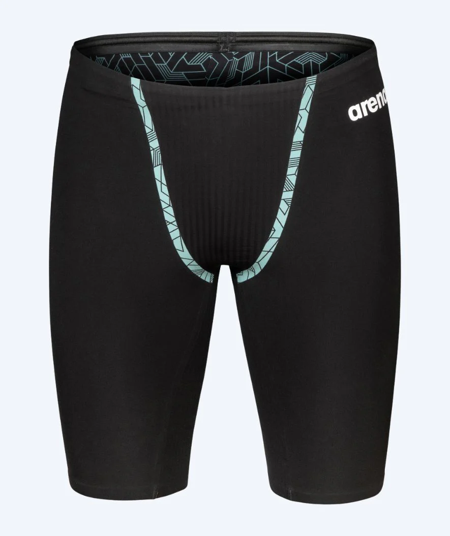 Arena Wettkampf Badehose für Herren - Primo - Schwarz/Hellblau - Image 6