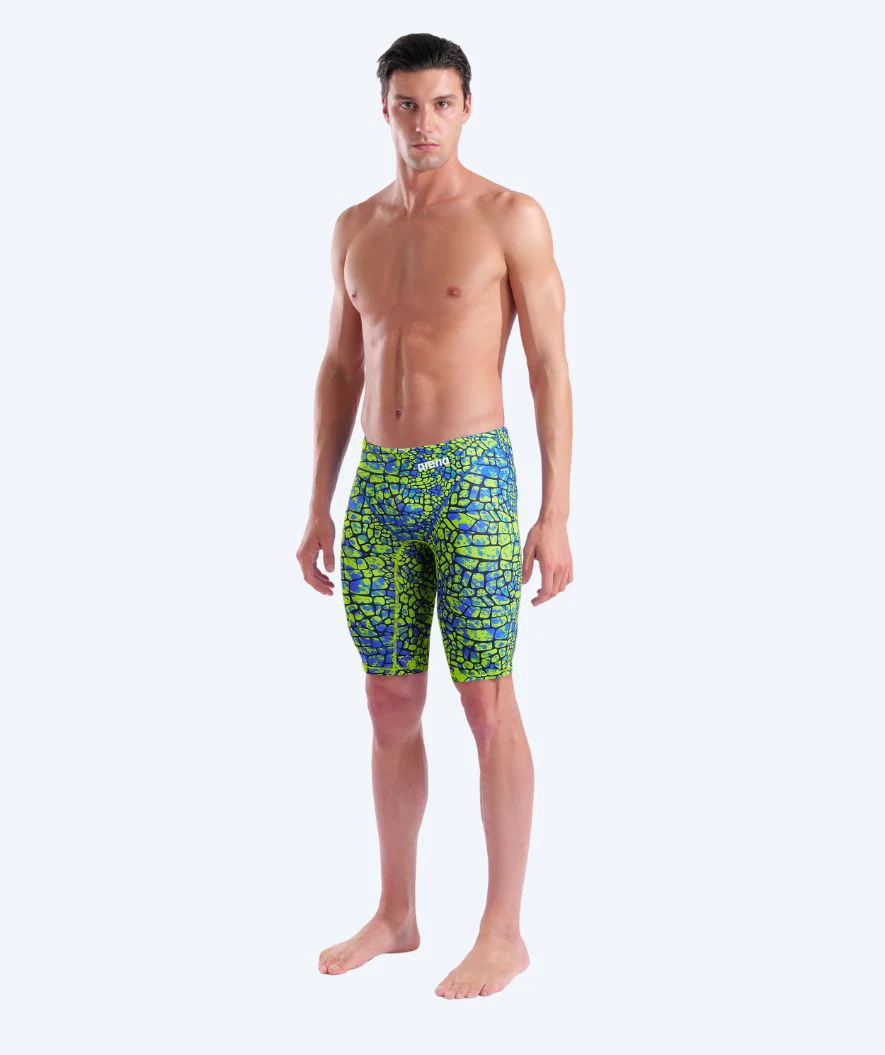 Arena Wettkampf Badehose für Herren - ST NEXT - Grün/Donkerblau (Limited 2026) - Image 3