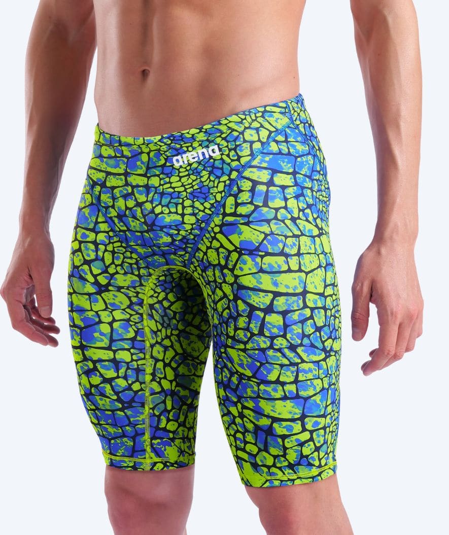 Arena Wettkampf Badehose für Herren - ST NEXT - Grün/Donkerblau (Limited 2026) - Image 4