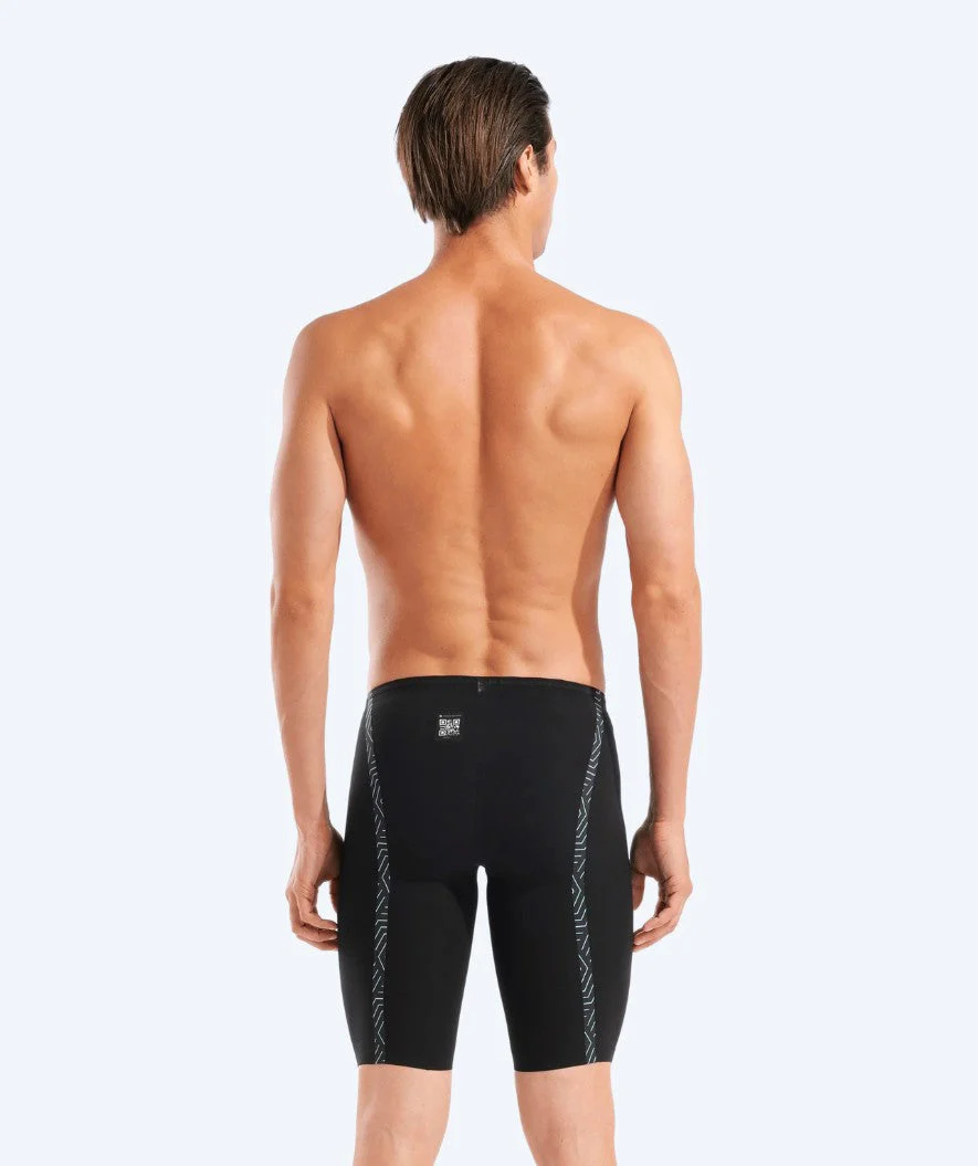 Arena Wettkampf Badehose für Herren - Veloce - Schwarz/Hellblau - Image 2