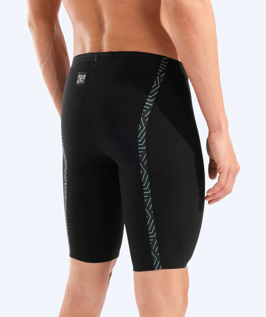 Arena Wettkampf Badehose für Herren - Veloce - Schwarz/Hellblau - Image 5