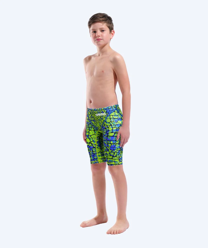Arena Wettkampf Badehose für Jungen - ST NEXT - Grün/Donkerblau (Limited 2026) - Image 3