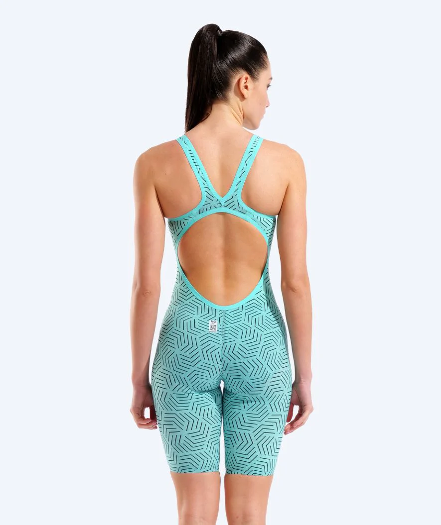 Arena Wettkampf Badeanzug für Damen - Carbon Air 2 - Blau/Gelb - Image 2