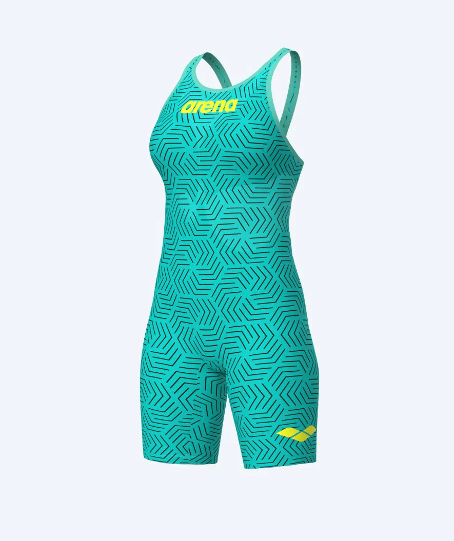 Arena Wettkampf Badeanzug für Damen - Carbon Air 2 - Blau/Gelb - Image 5