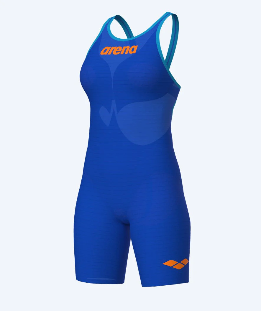 Arena Wettkampf Badeanzug für Damen - Carbon Air 2 - Blau/Orange - Image 6