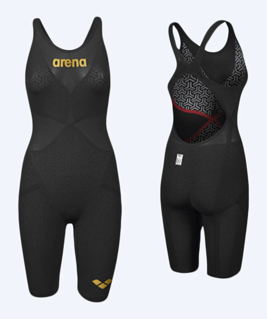 Arena Wettkampf Badeanzug für Damen - Carbon Glide - Schwarz - Image 2