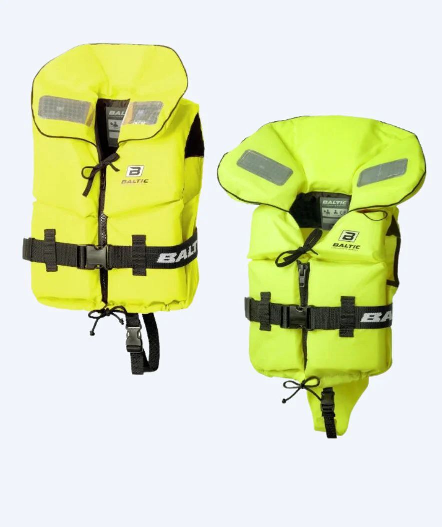 Baltic Rettungsweste für Kinder - Split Front - UV-Gelb