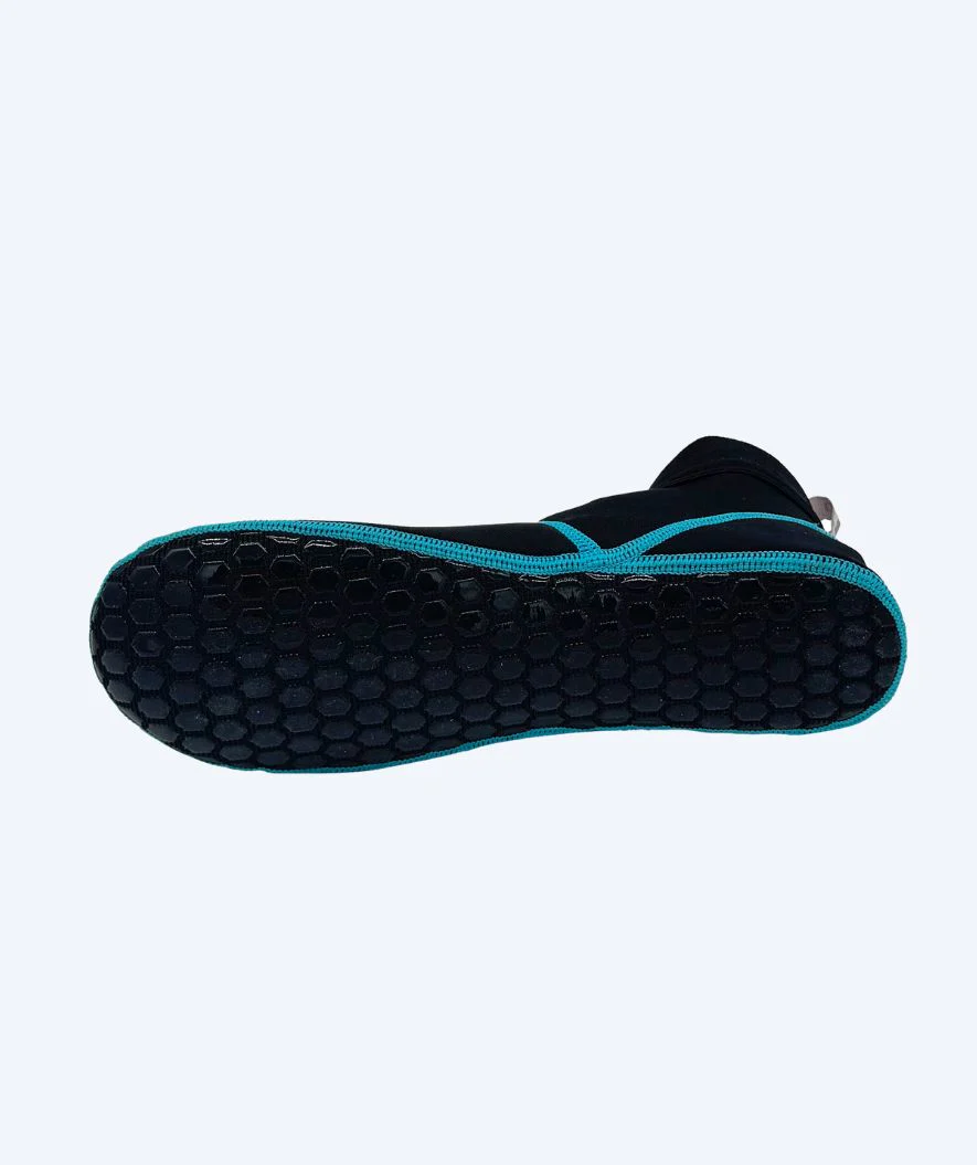 Beco Neoprensocken für Freiwasser - Schwarz/Blau - Image 4