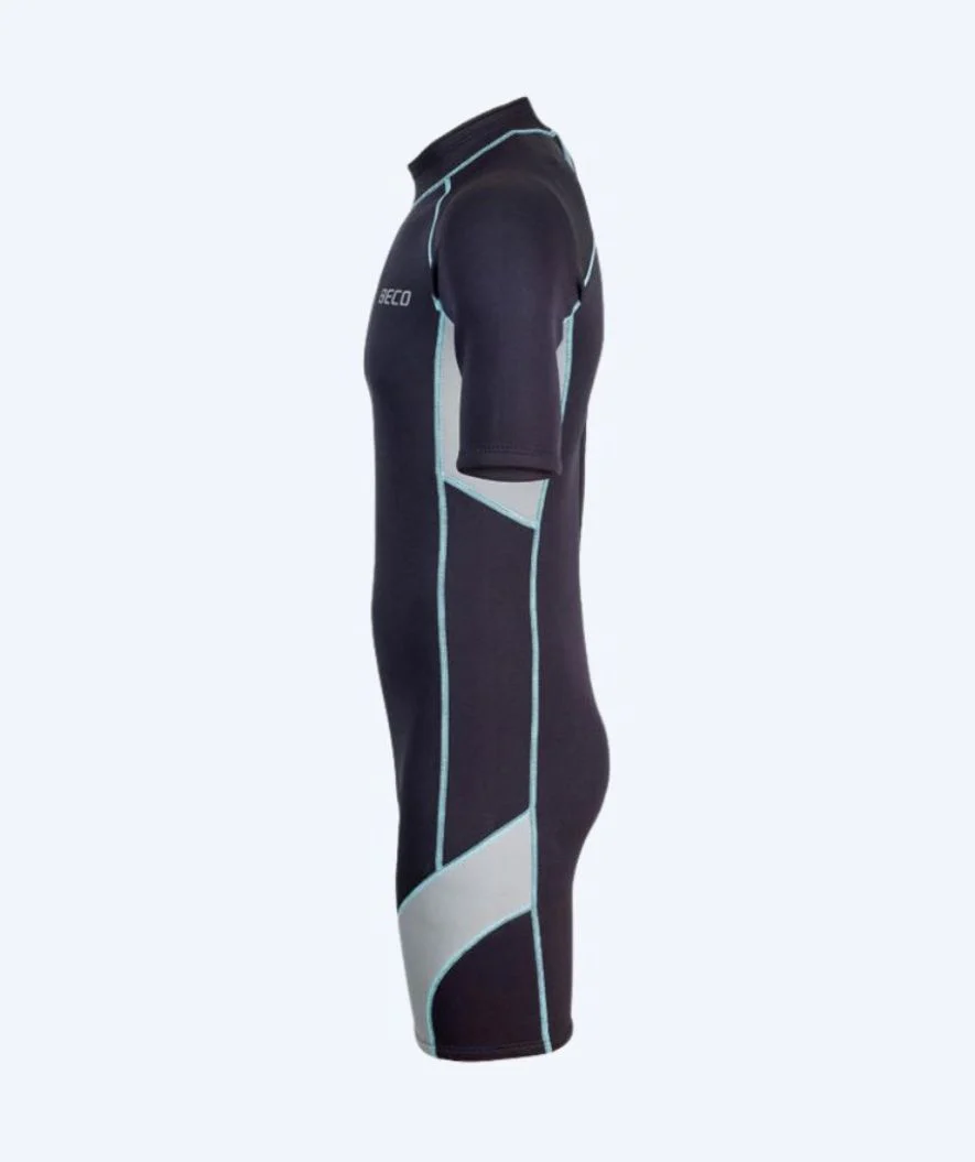 Beco Neoprenanzug für Herren - Neoprene Shorty - Schwarz/Grau - Image 3