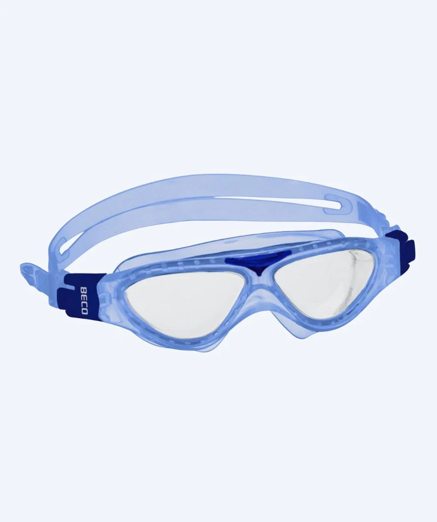 Beco Schwimmbrille für Kinder (ab 8 Jahre) - Toulon - Blau/Klar
