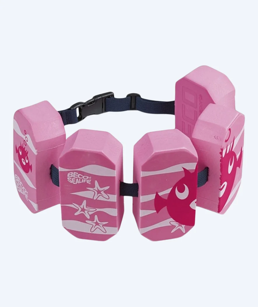 Beco Schwimmgürtel für Kinder (2-6) - Sealife - Hellrosa