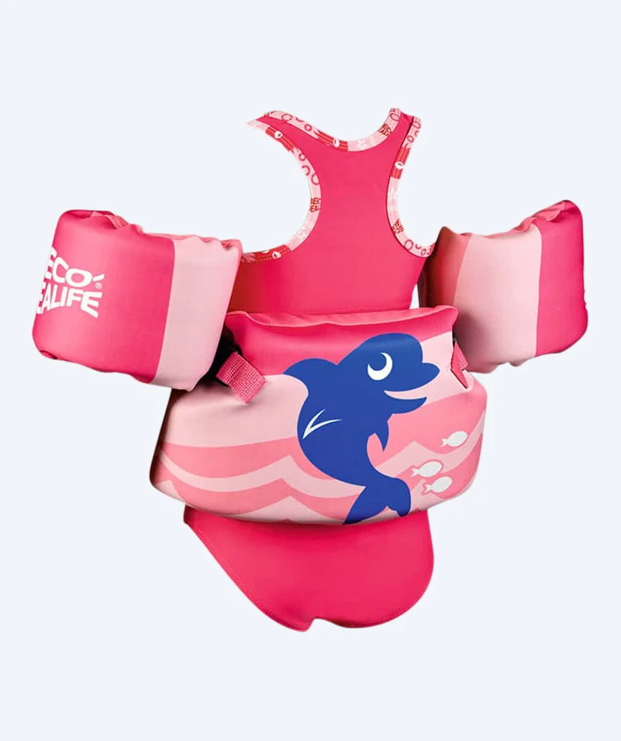 Beco Schwimmhilfe-Set (Schwimmgürtel und Schwimmflügel) für Kinder (2-6) - Sealife - Rosa - Image 2