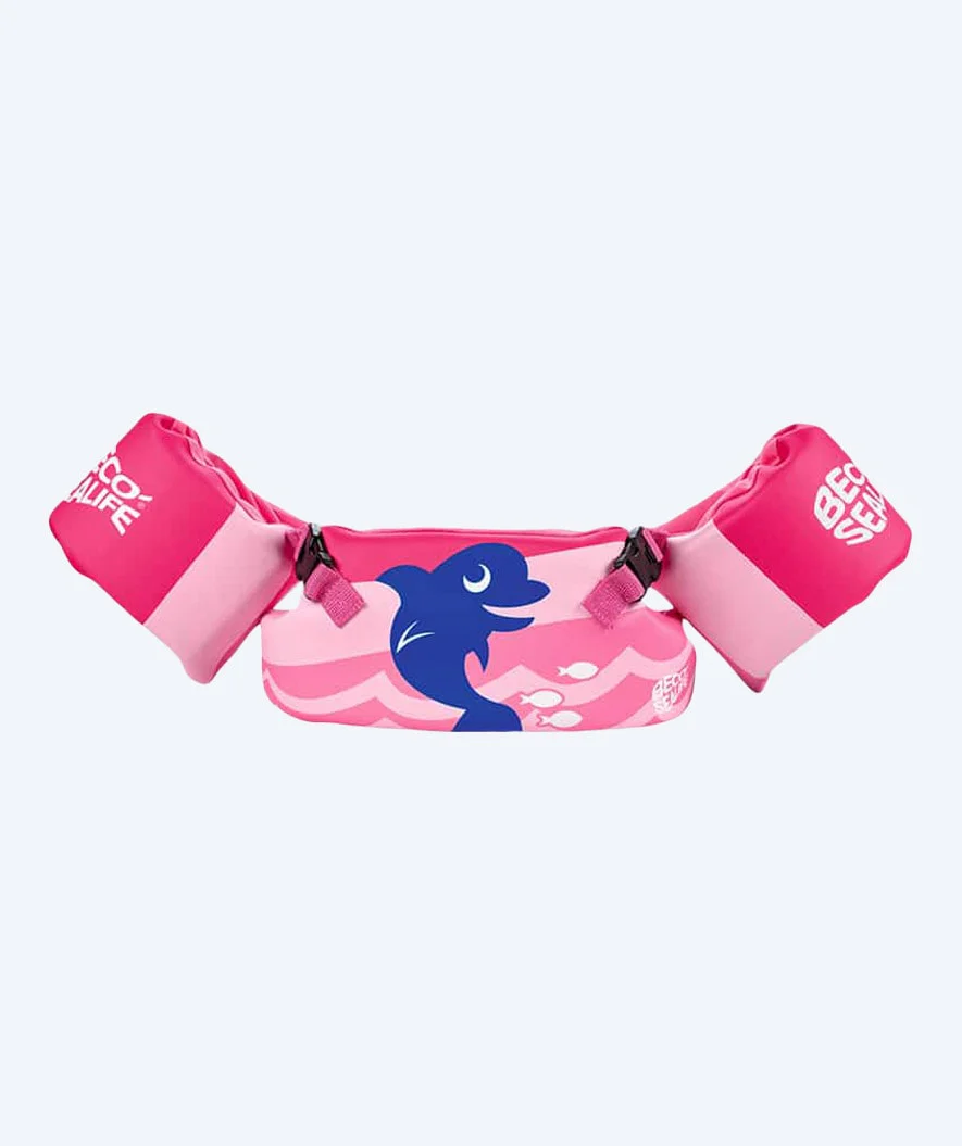 Beco Schwimmhilfe-Set (Schwimmgürtel und Schwimmflügel) für Kinder (2-6) - Sealife - Rosa - Image 3