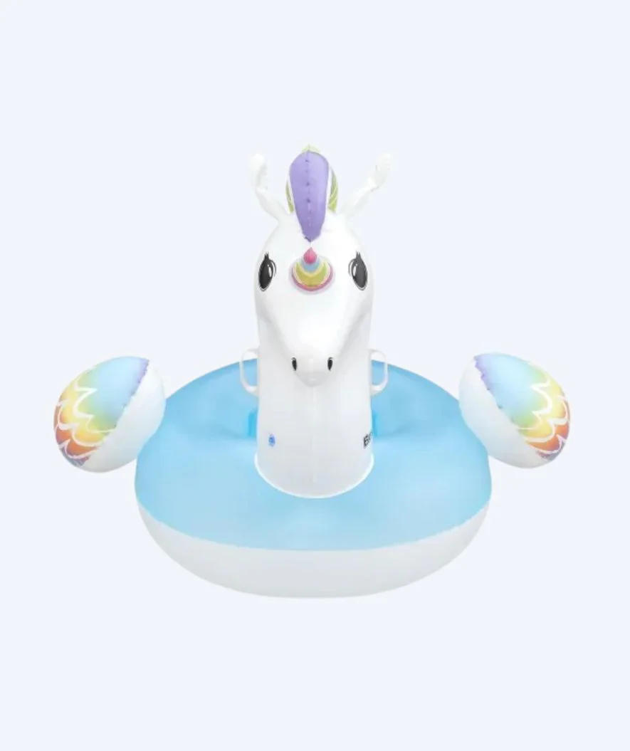 Bestway Badetiere - Fantasy Unicorn Ride-On - Weiß/Mehrfarbig - Image 3