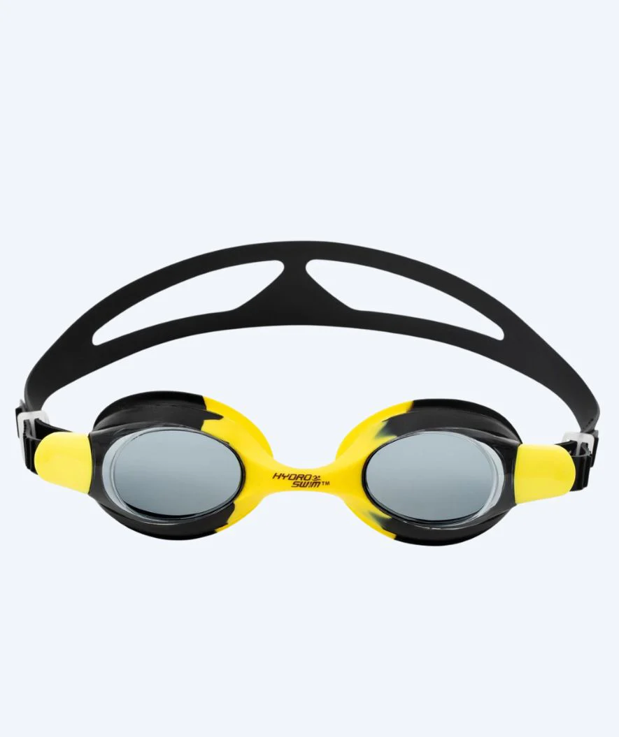 Bestway Schwimmbrille für Kinder (ab 7 Jahre) - Hydro Swim - Schwarz/Gelb