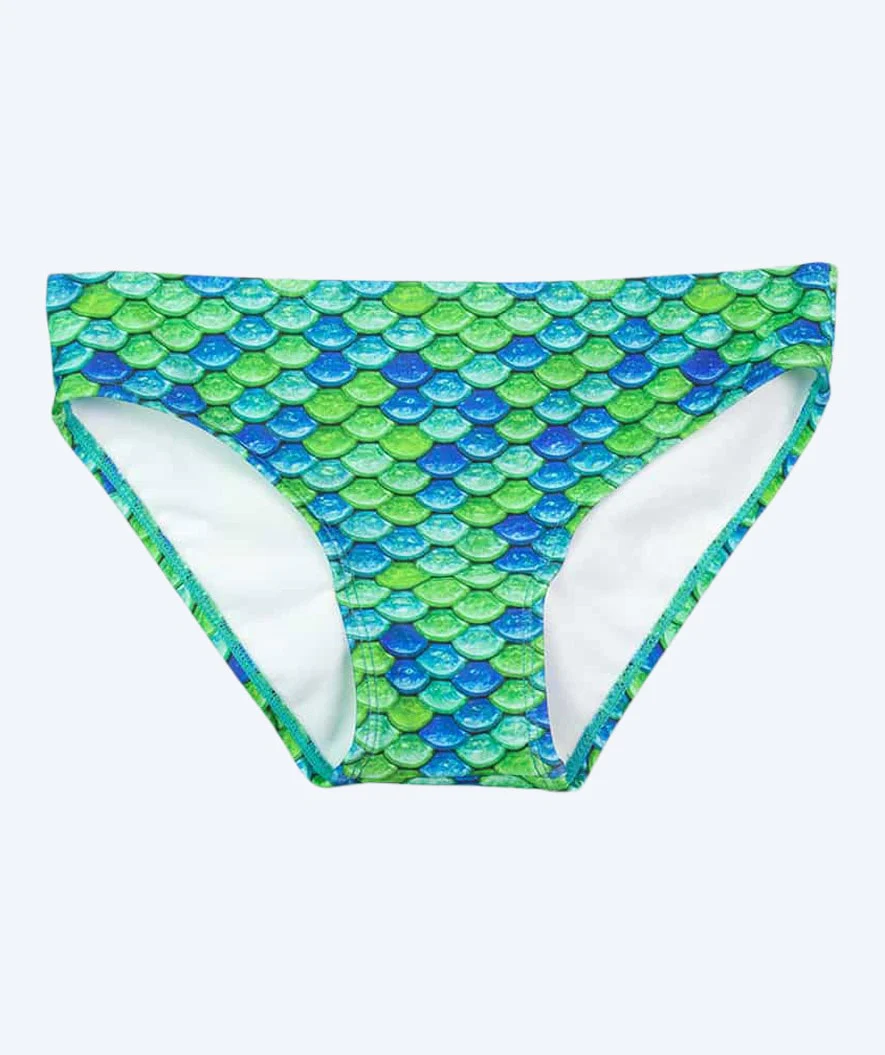 Fin Fun Bikini Unterteil für Mädchen - Aussie Green