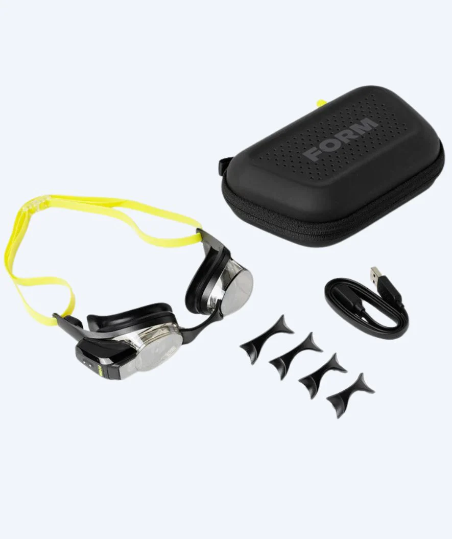 Form Swim Display Elite Schwimmbrillen - Smart Swim 2 - Schwarz/Grün