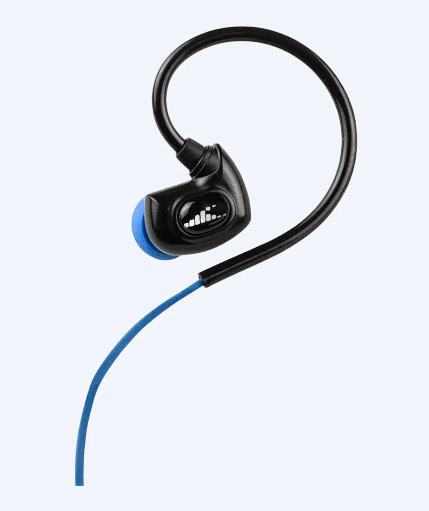 H2OAudio wasserdichte Kopfhörer - Surge SX10 Kurze Schnur - Blau - Image 5