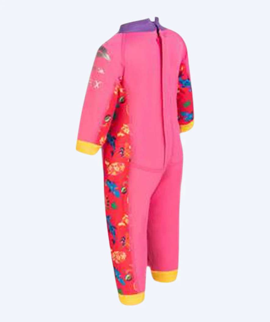 Konfidence Neoprenanzug für Kinder - SplashyTM - Hellrosa/Gelb - Image 2