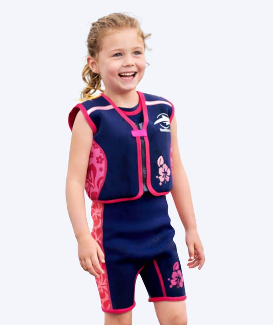 Konfidence Schwimmweste für Kinder (2-12) - Original - Donkerblau/Rot - Image 4
