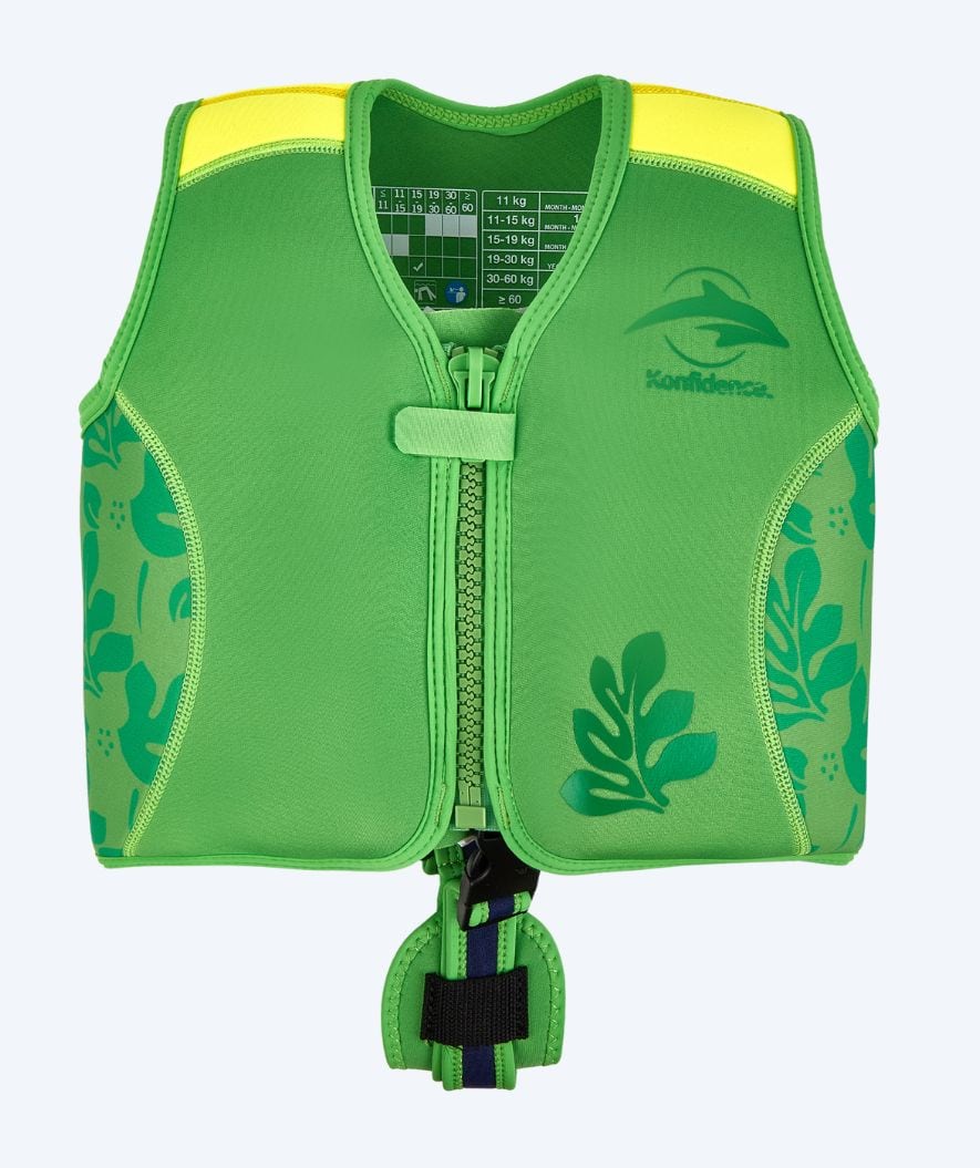 Konfidence Schwimmweste für Kinder (2-12) - Original - Grün/Gelb - Image 3