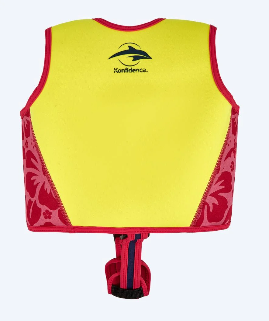 Konfidence Schwimmweste für Kinder (2-12) - Original - Hellrosa/Gelb - Image 2