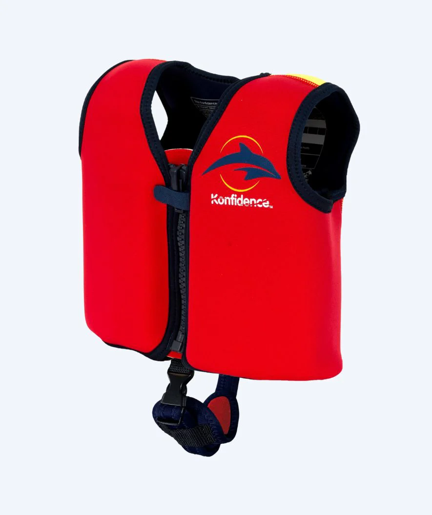 Konfidence Schwimmweste für Kinder (2-12) - Original - Rot