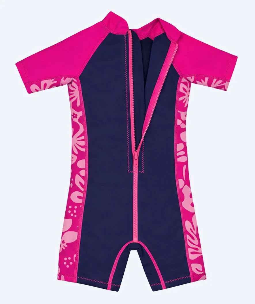 Konfidence Neoprenanzug für Kinder - Warma - Rosa/Donkerblau - Image 2
