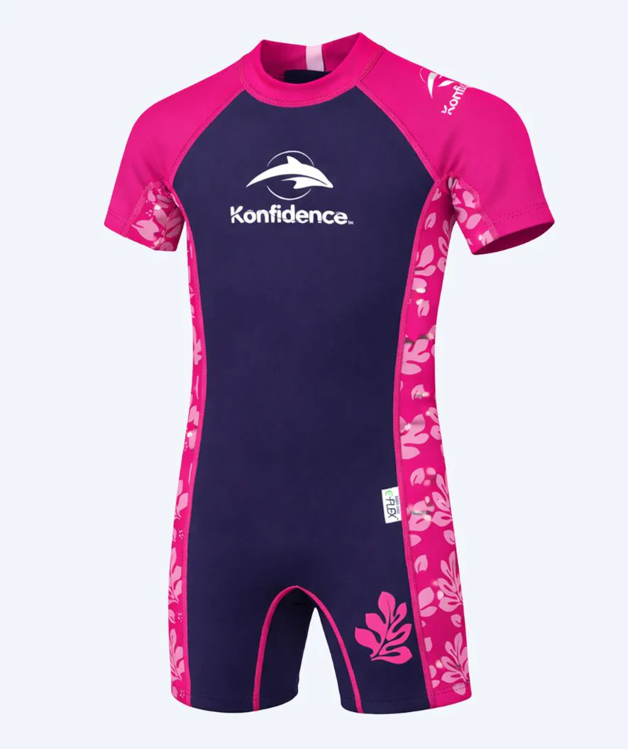 Konfidence Neoprenanzug für Kinder - Warma - Rosa/Donkerblau - Image 3