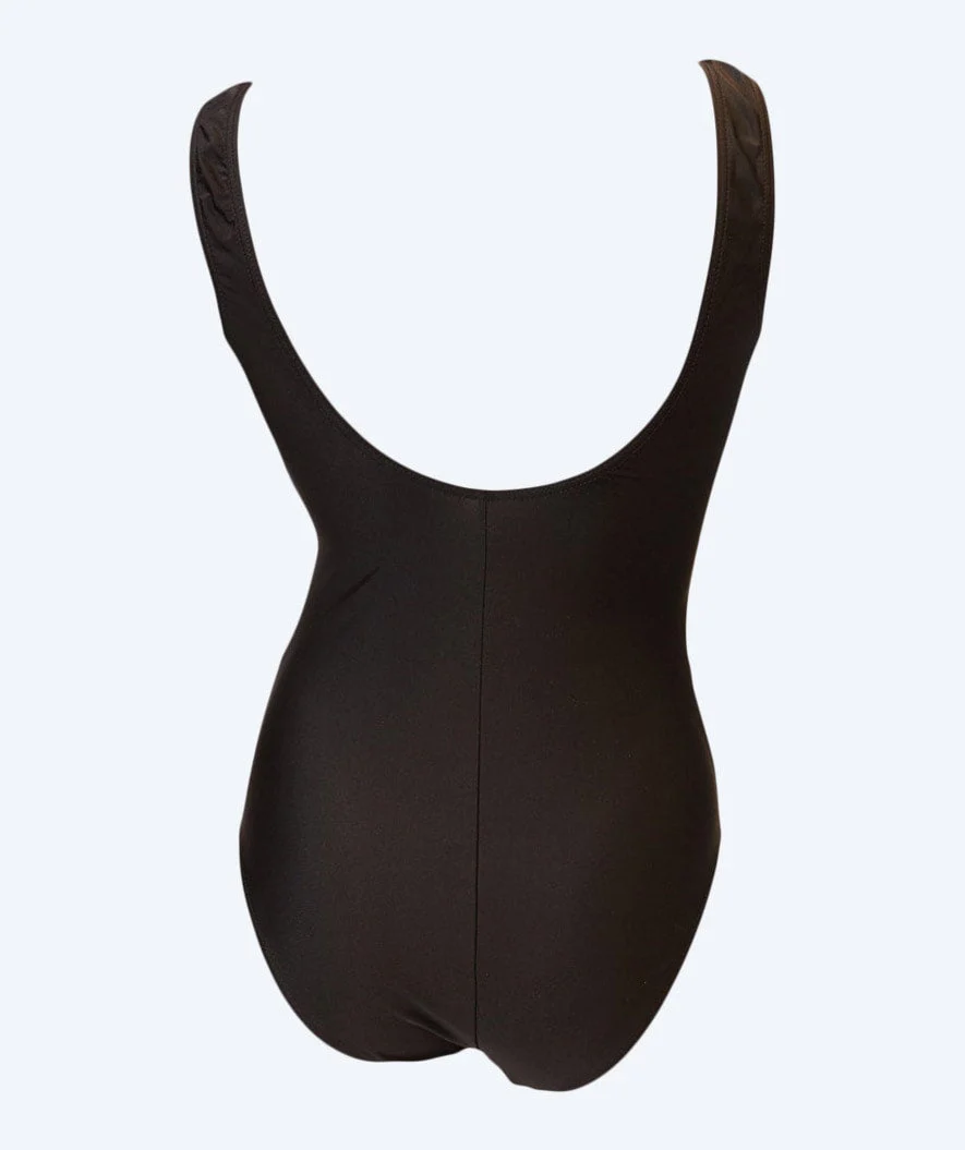 Mirou Badeanzug für Damen in große Größen - Classic 241s - Schwarz/Hellblau - Image 2