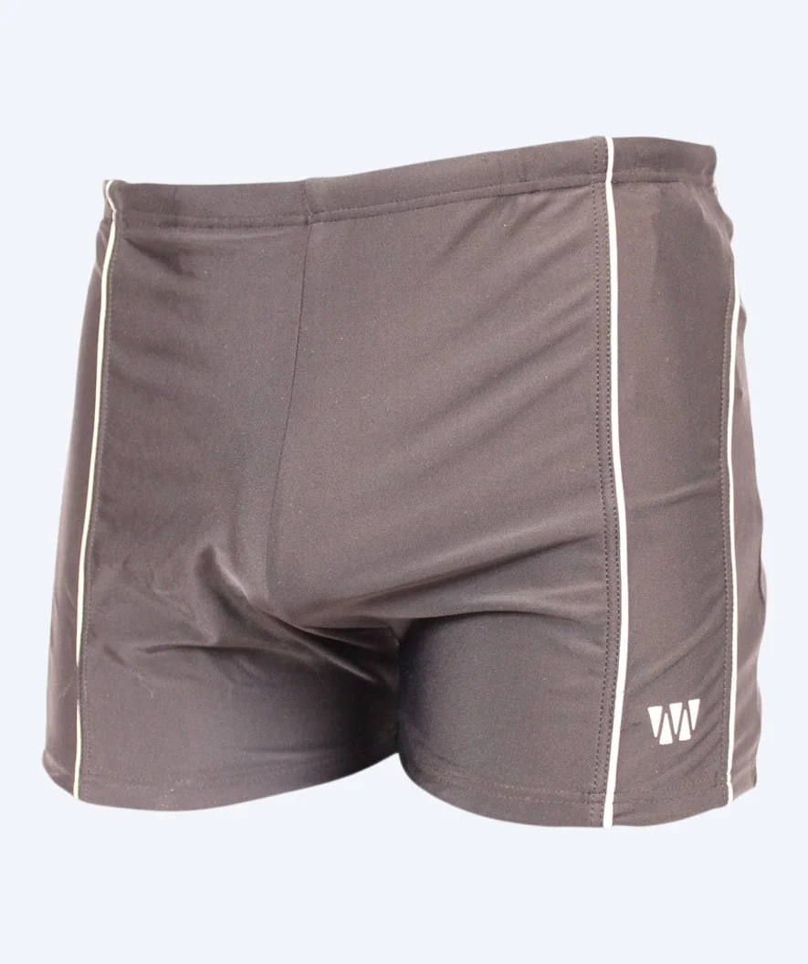 Mirou Badehose für Herren in großen Größen - 250s - Schwarz/Weiß - Image 2