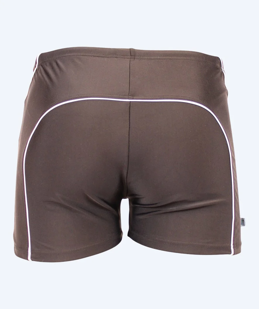 Mirou Badehose für Herren in großen Größen - 250s - Schwarz/Weiß - Image 3