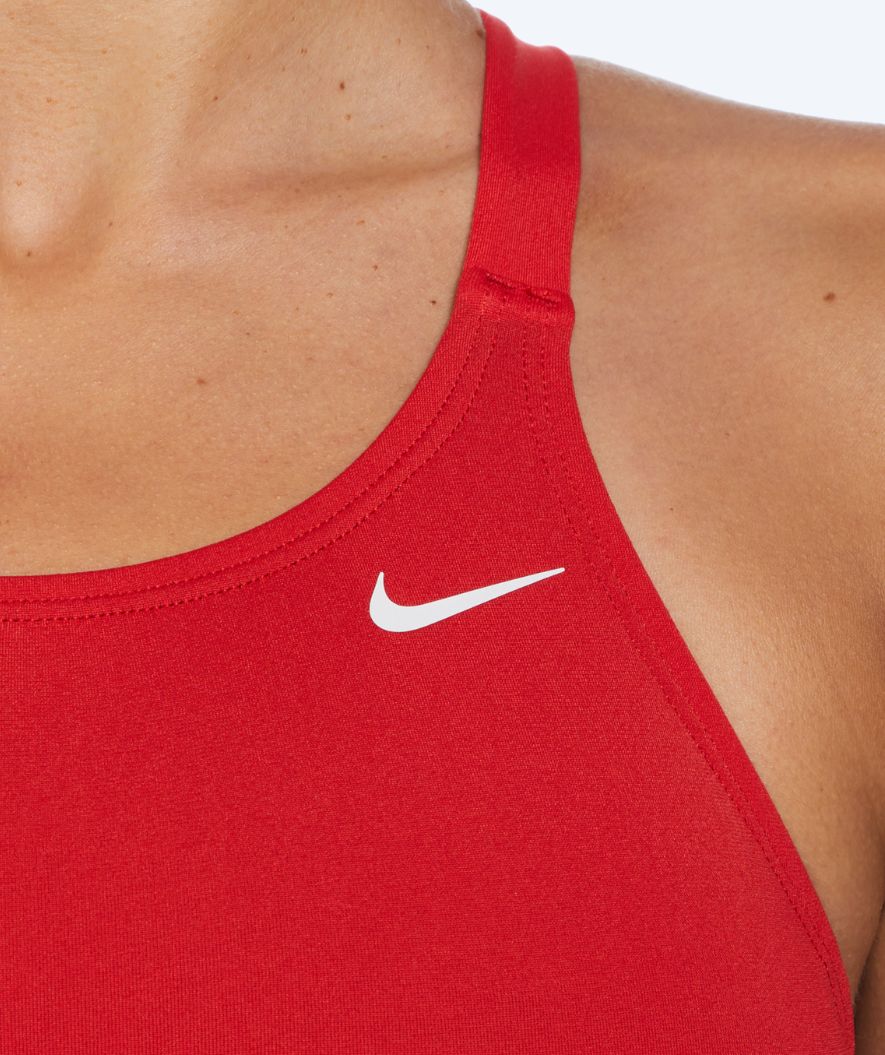 Nike Badeanzug für Damen - Hydrastrong Fastback - Rot - Image 4