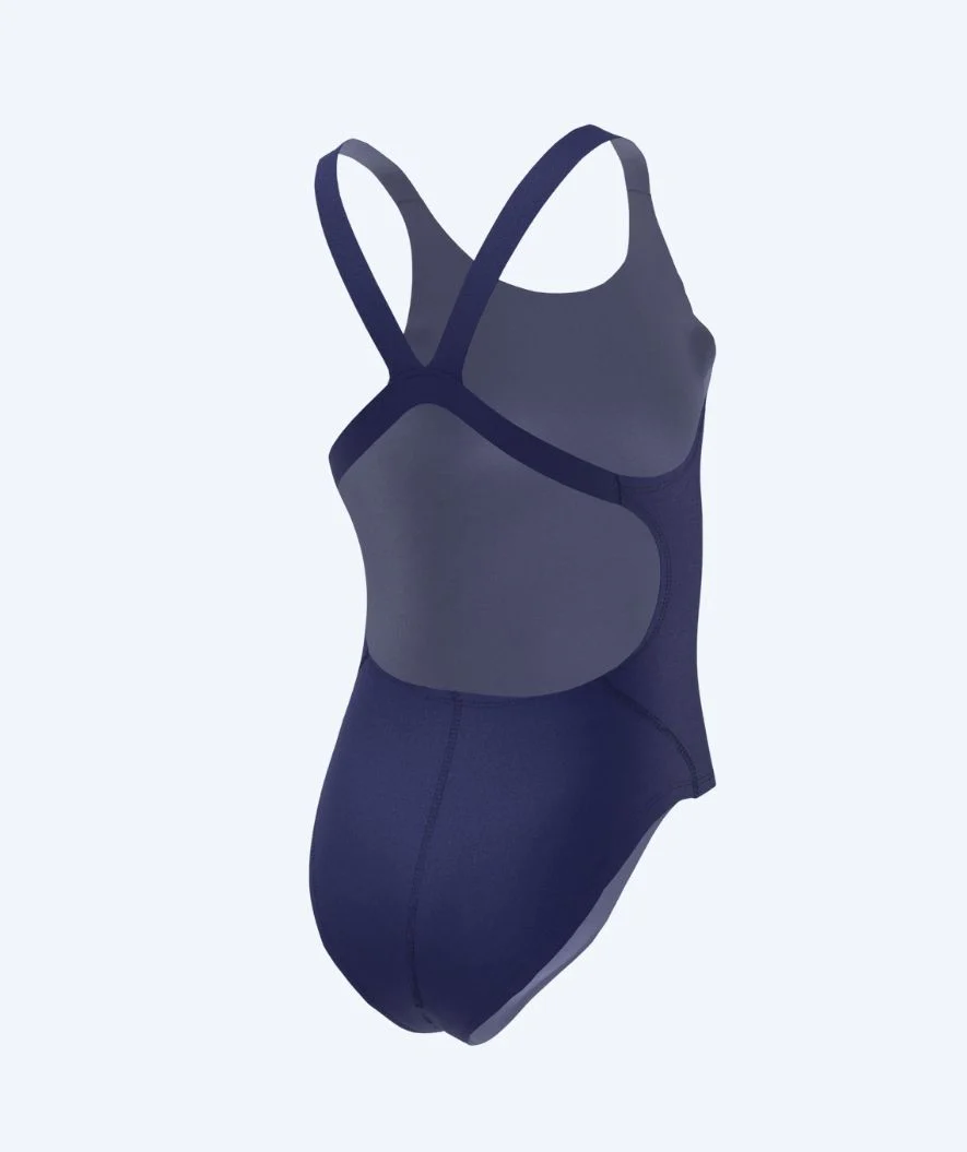 Nike Badeanzug für Mädchen - Hydrastrong Fastback - Donkerblau - Image 3