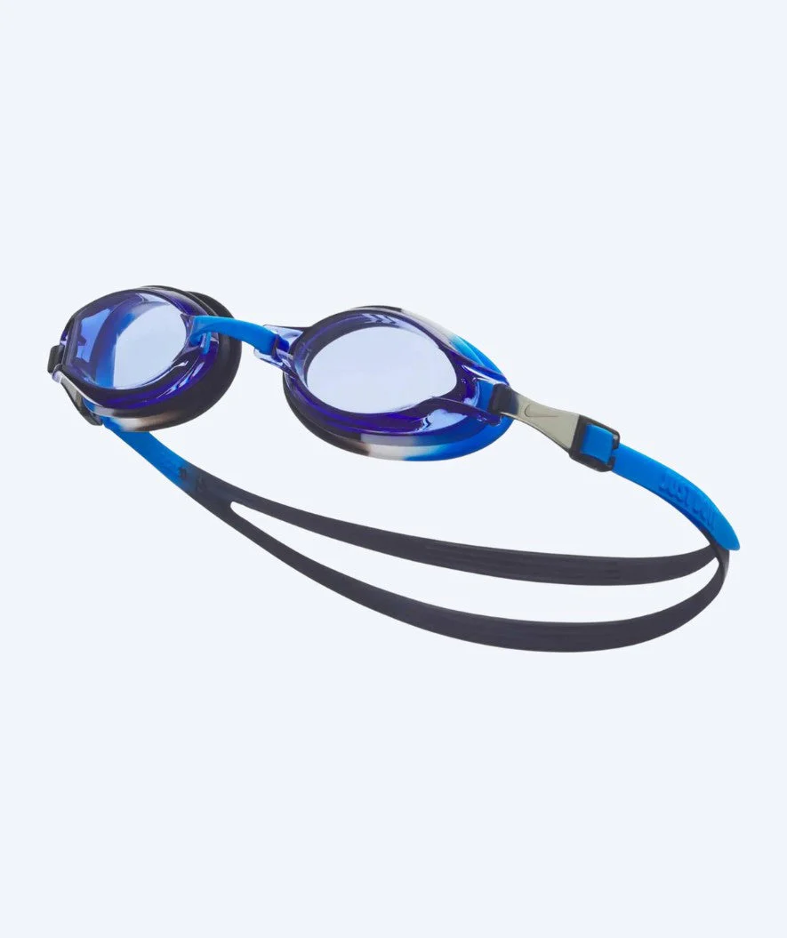 Nike Schwimmbrille für Junioren (8-14) - Chrome - Blau/Blau